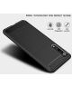 Xiaomi Mi 9 Geborsteld TPU Hoesje Zwart