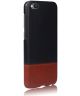 Xiaomi Redmi GO KSQ Bi-color Leren Hardcase Zwart