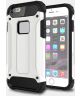 Apple iPhone 6/6S Hoesje Shock Proof Hybride Back Cover Wit