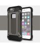 Apple iPhone 6/6S Hoesje Shock Proof Hybride Back Cover Coffee