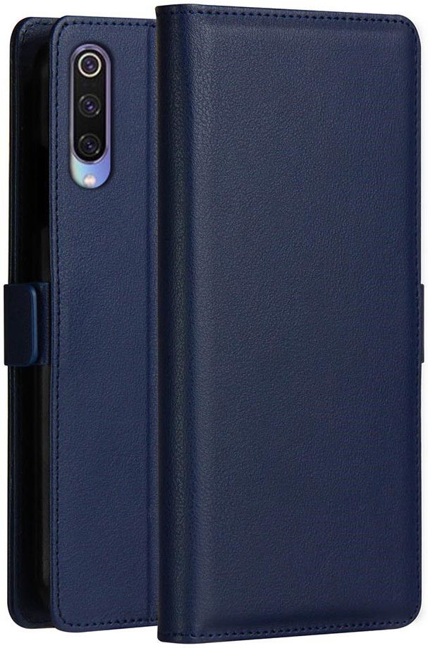 Xiaomi Mi 9 Hoesje Luxe Portemonnee Book Case Blauw afbeelding 4