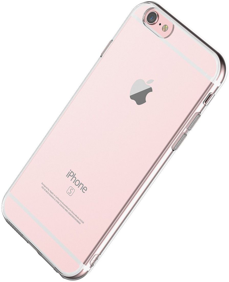 Apple iPhone 6(S) Plus Hoesje Dun TPU Transparant afbeelding 3