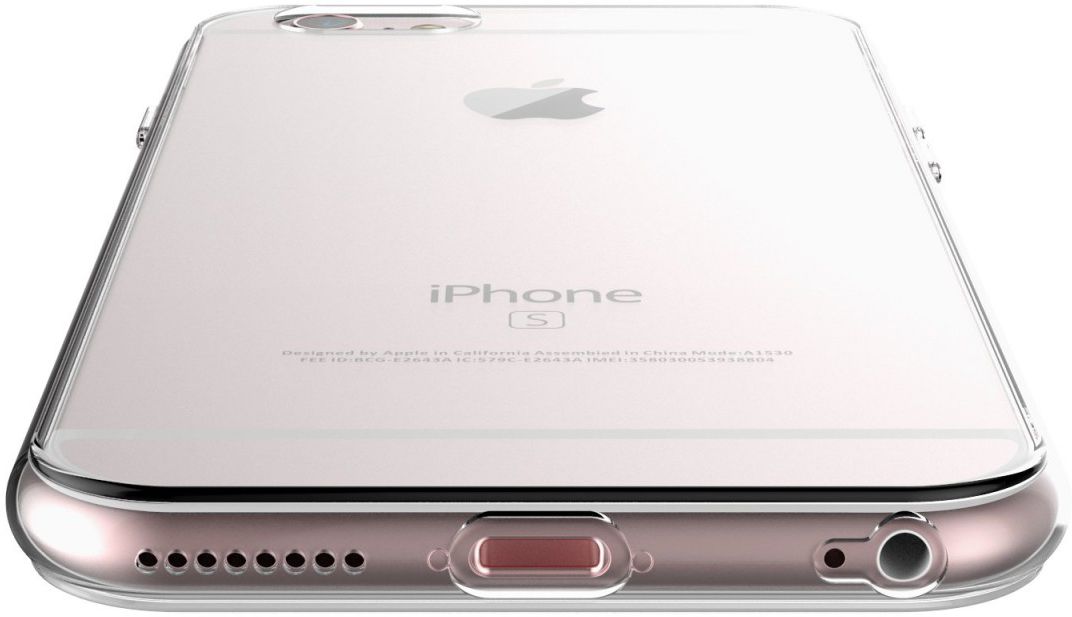 Apple iPhone 6(S) Plus Hoesje Dun TPU Transparant afbeelding 4