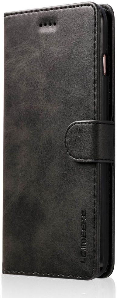 Apple iPhone 6(S) Portemonnee Bookcase Hoesje Splitleer Zwart afbeelding 5