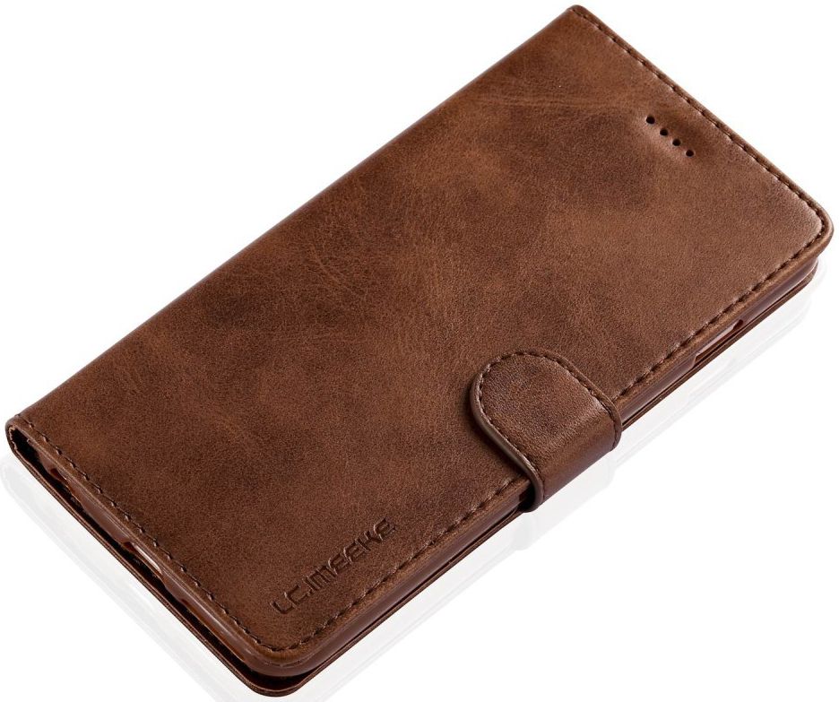 Apple iPhone 6(S) Portemonnee Bookcase Hoesje Splitleer Bruin afbeelding 7