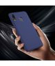 Samsung Galaxy A40 Twill Slim Texture Back Cover Blauw