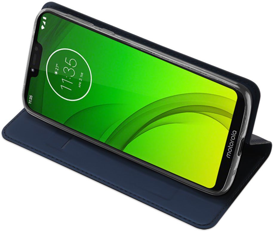 Dux Ducis Premium Book Case Motorola Moto G7 Power Hoesje Blauw afbeelding 5