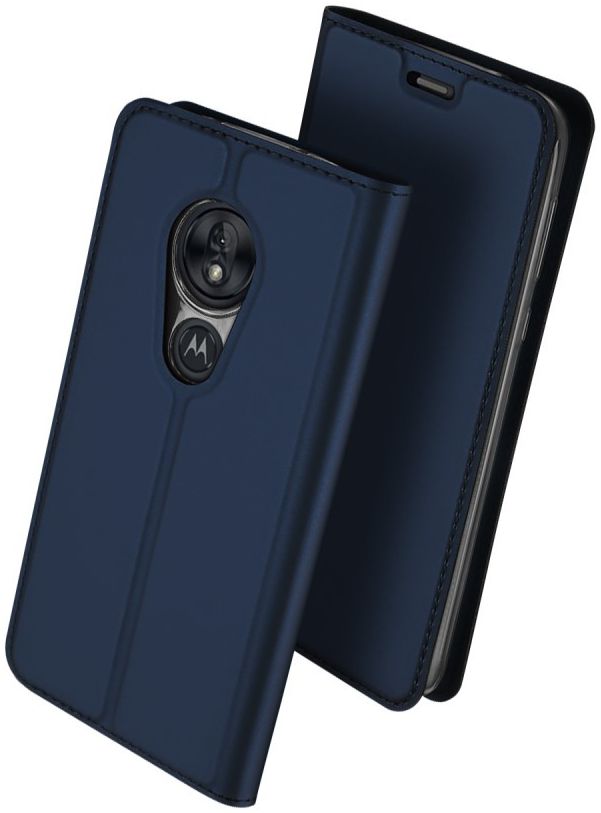 Dux Ducis Premium Book Case Motorola Moto G7 Power Hoesje Blauw afbeelding 6