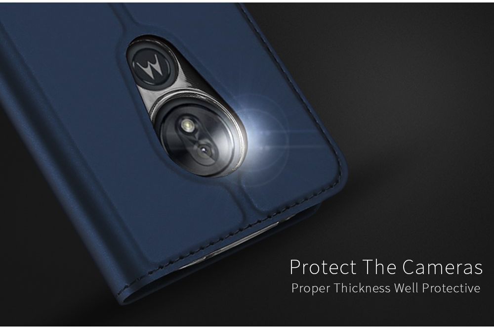 Dux Ducis Premium Book Case Motorola Moto G7 Power Hoesje Blauw afbeelding 9