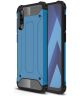 Samsung Galaxy A70 Hoesje Shock Proof Hybride Back Cover Blauw