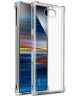 IMAK Sony Xperia 10 Plus Hoesje TPU met Screenprotector Transparant