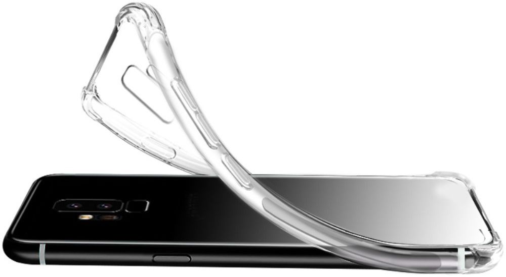IMAK Sony Xperia 10 Plus Hoesje TPU met Screenprotector Transparant afbeelding 3