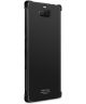IMAK Sony Xperia 10 Plus Hoesje TPU met Screenprotector Metaal Zwart