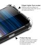 IMAK Sony Xperia 10 Plus Hoesje TPU met Screenprotector Metaal Zwart