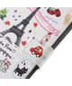 Sony Xperia 10 Portemonnee Hoesje Print Eiffel Tower