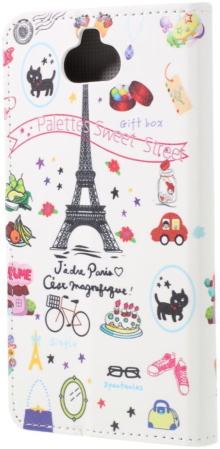 Sony Xperia 10 Portemonnee Hoesje Print Eiffel Tower afbeelding 3