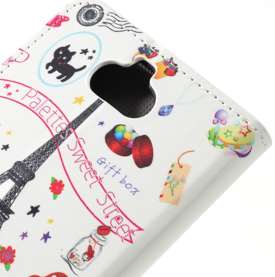 Sony Xperia 10 Portemonnee Hoesje Print Eiffel Tower afbeelding 7