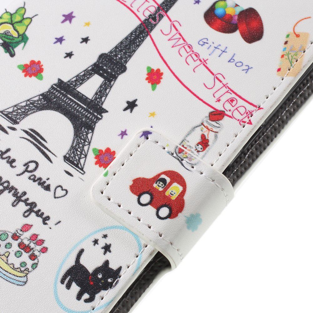 Sony Xperia 10 Portemonnee Hoesje Print Eiffel Tower afbeelding 8