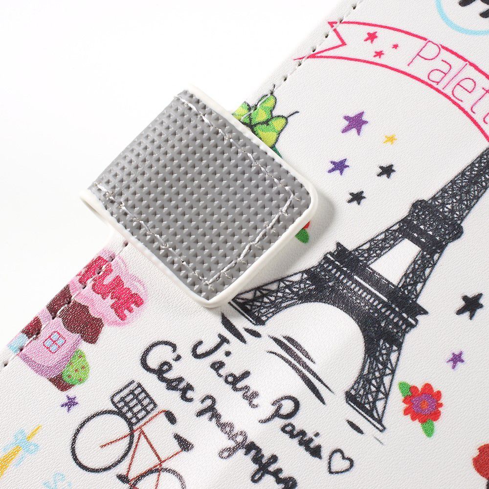 Sony Xperia 10 Portemonnee Hoesje Print Eiffel Tower afbeelding 9