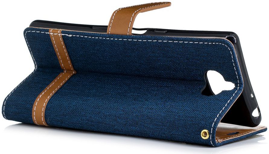Sony Xperia 10 Jeans Portemonnee Hoesje Blauw afbeelding 7