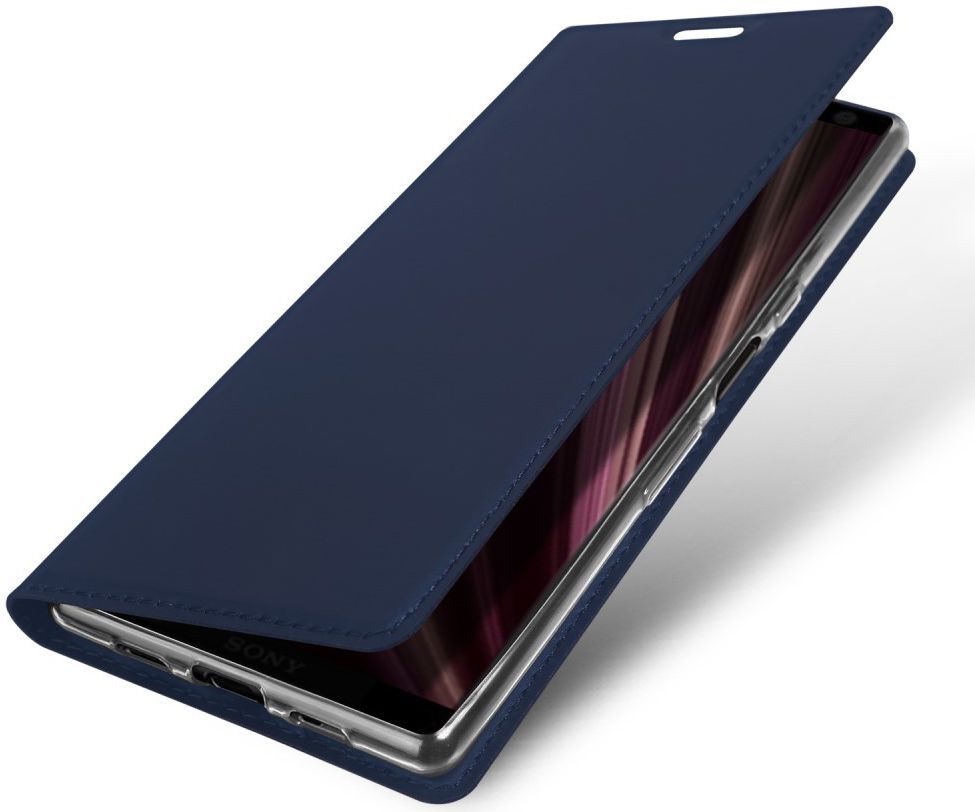 Dux Ducis Skin Pro Series Flip Hoesje Sony Xperia 10 Plus Blauw afbeelding 5
