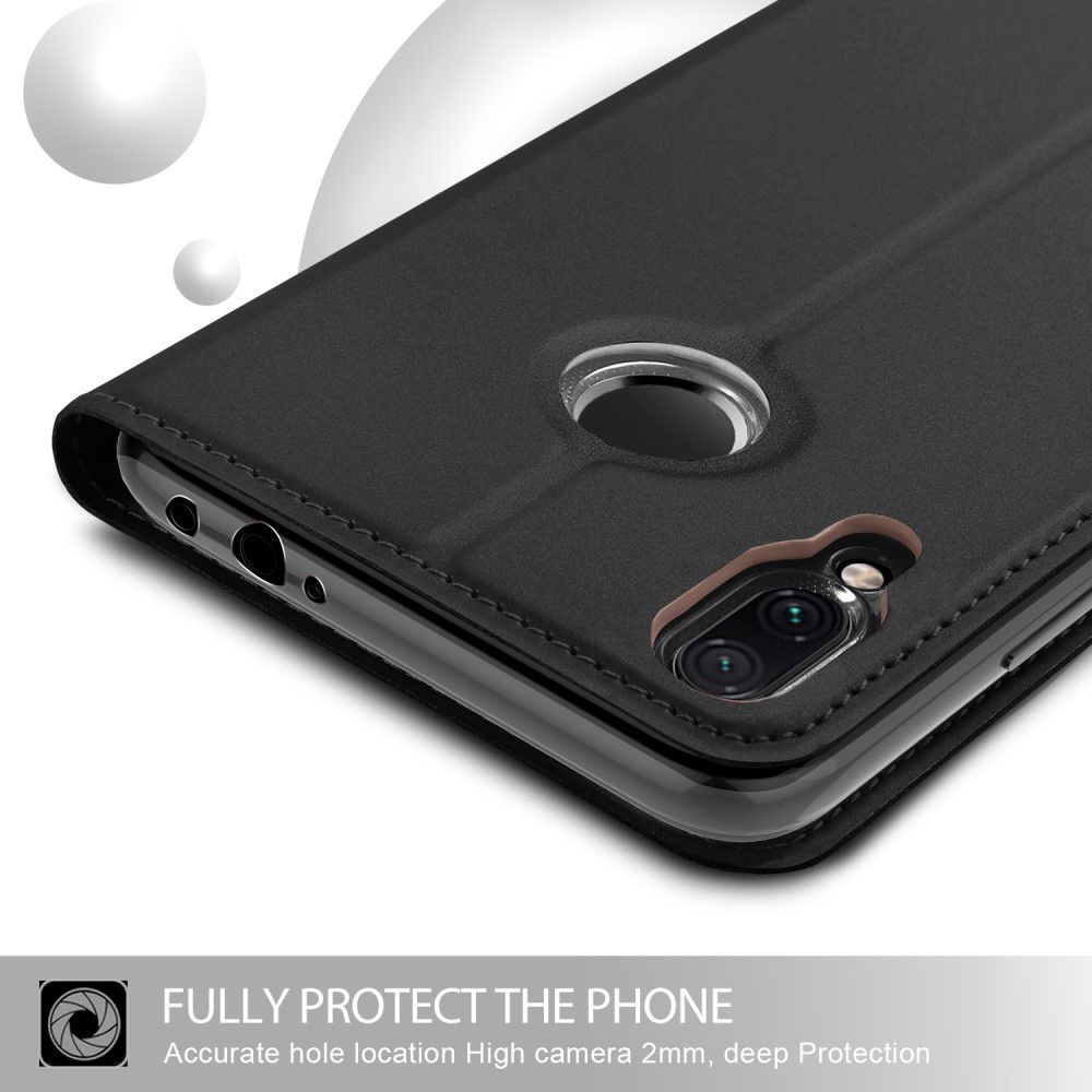 Xiaomi Redmi Note 7 Luxe Portemonnee Hoesje Zwart afbeelding 5