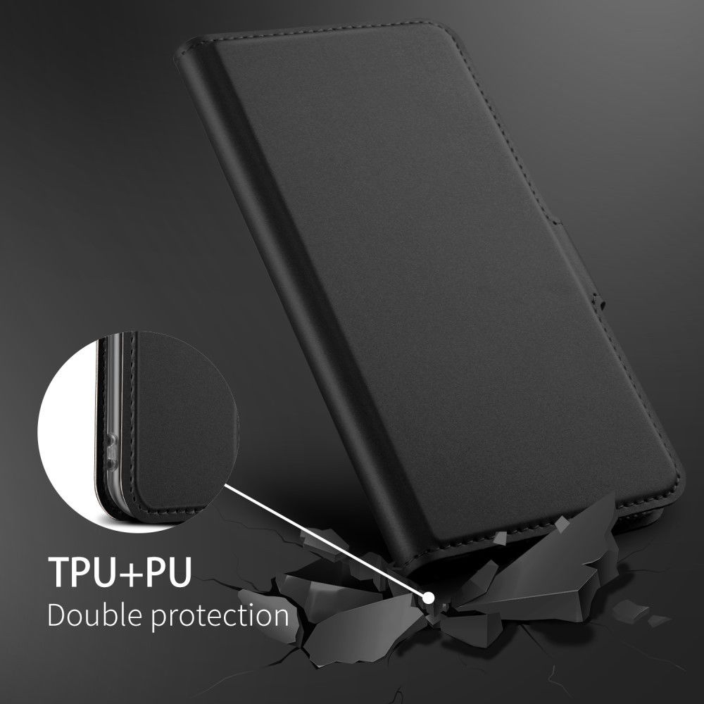 Xiaomi Redmi Note 7 Luxe Portemonnee Hoesje Zwart afbeelding 6