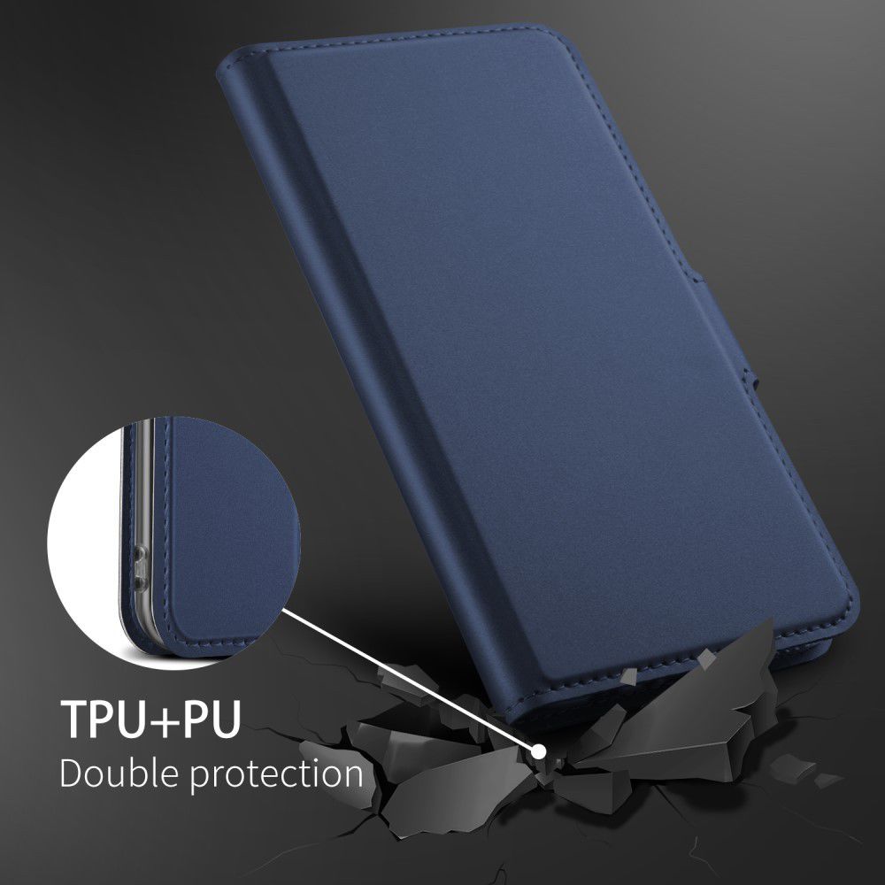 Xiaomi Redmi Note 7 Luxe Portemonnee Hoesje Blauw afbeelding 3