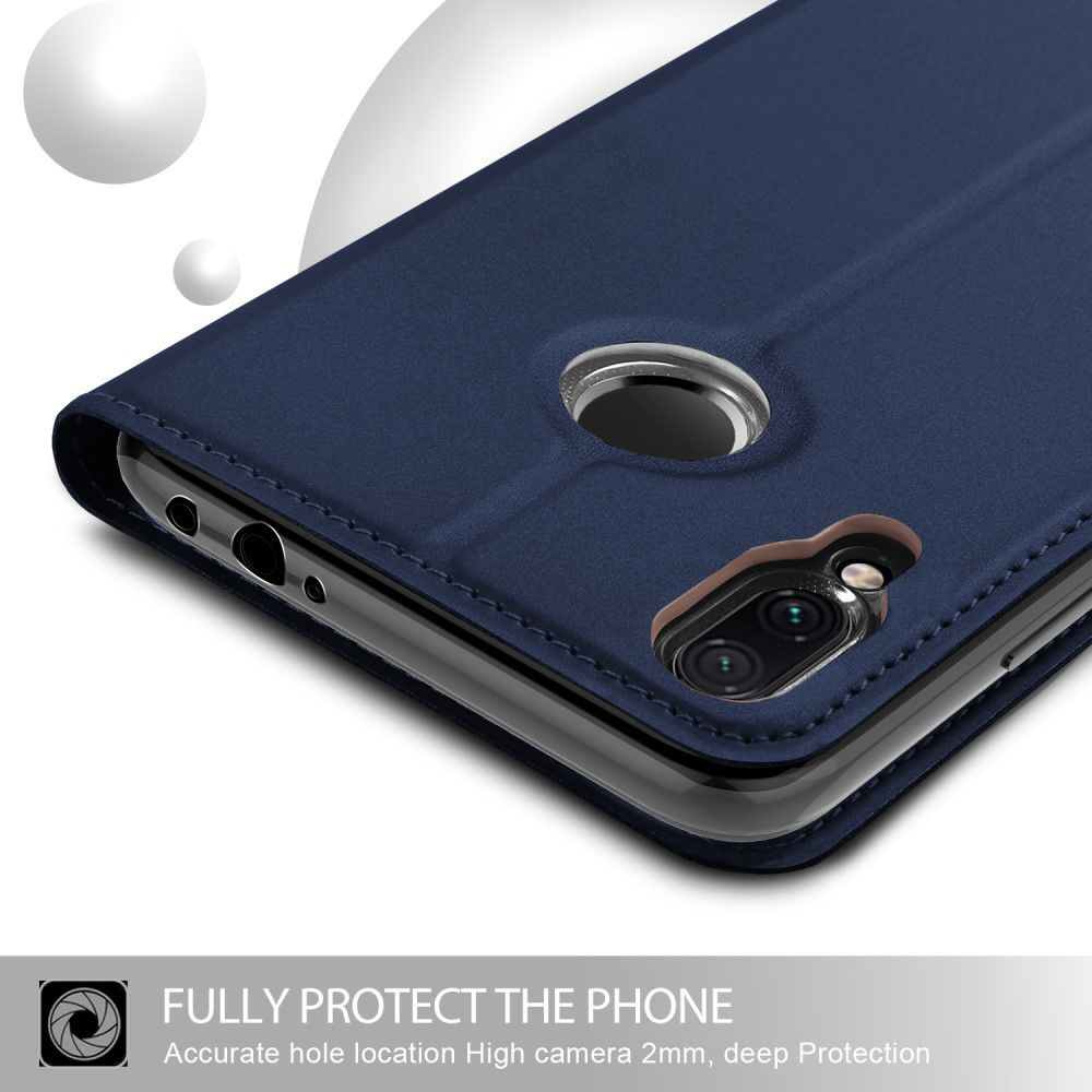 Xiaomi Redmi Note 7 Luxe Portemonnee Hoesje Blauw afbeelding 8