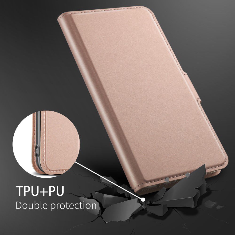Xiaomi Redmi Note 7 Luxe Portemonnee Hoesje Rose Gold afbeelding 6