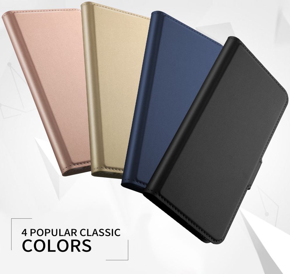 Xiaomi Redmi Note 7 Luxe Portemonnee Hoesje Rose Gold afbeelding 8