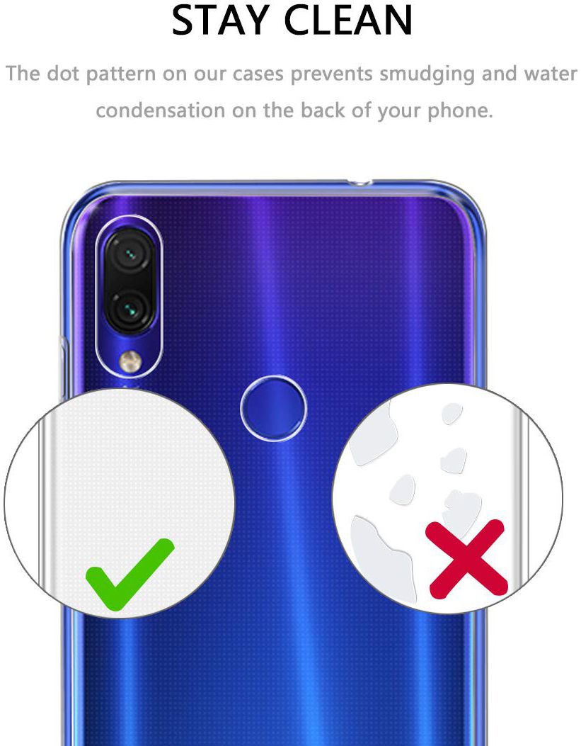 Xiaomi Redmi Note 7 Transparant TPU Hoesje afbeelding 5