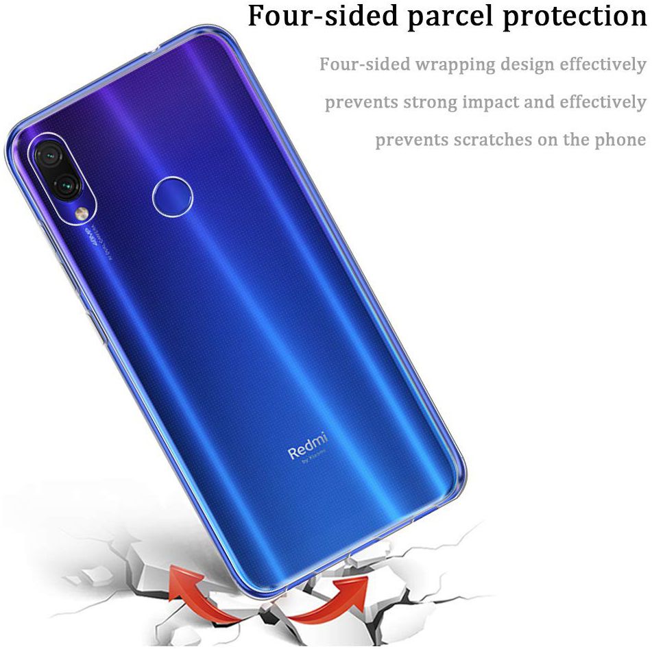 Xiaomi Redmi Note 7 Transparant TPU Hoesje afbeelding 6