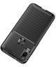 Xiaomi Mi Play Carbon TPU Hoesje Zwart