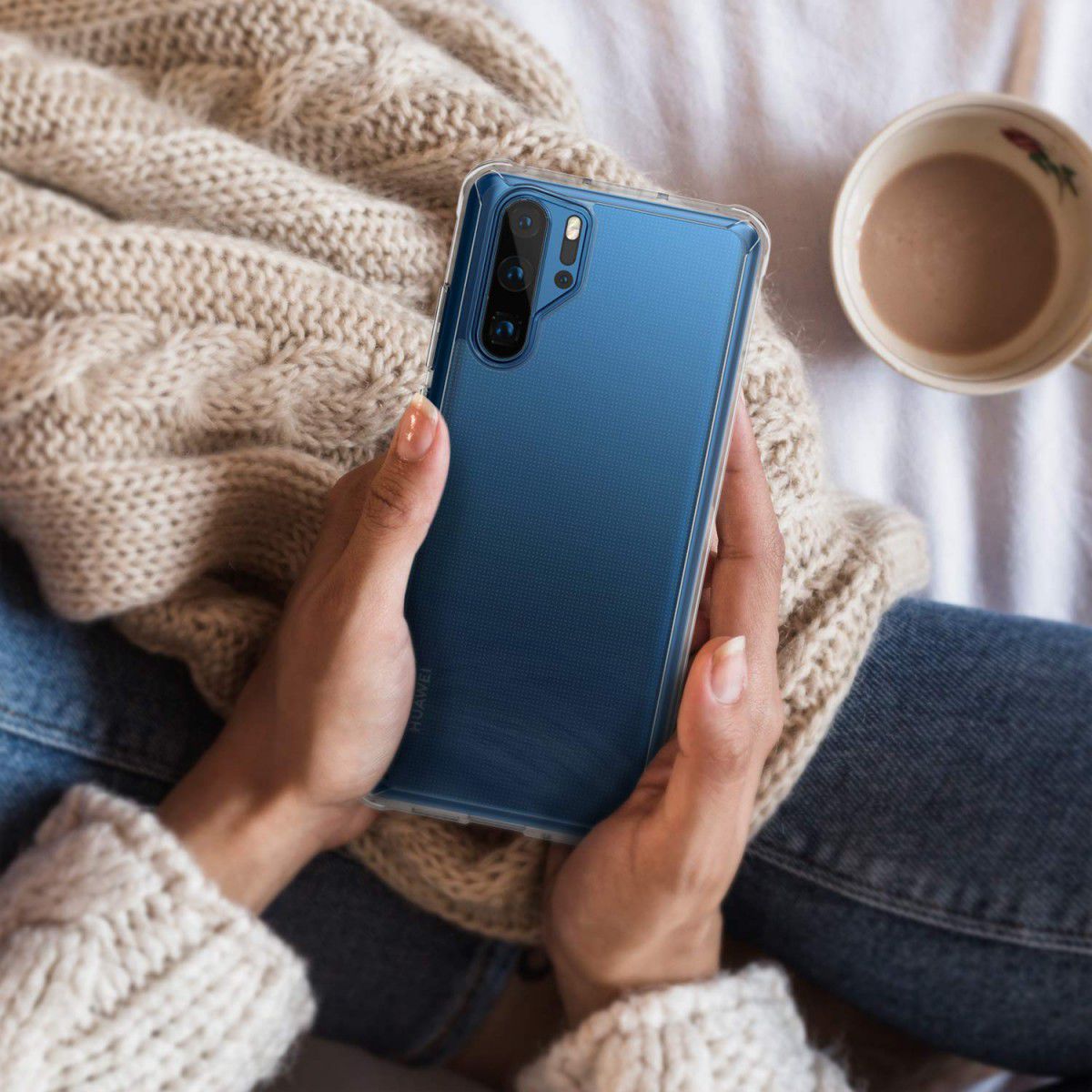 Ringke Fusion Huawei P30 Pro Hoesje Transparant afbeelding 7