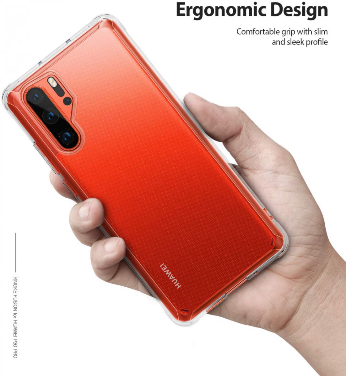 Ringke Fusion Huawei P30 Pro Hoesje Zwart afbeelding 16