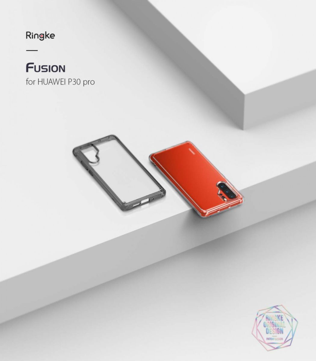 Ringke Fusion Huawei P30 Pro Hoesje Zwart afbeelding 18