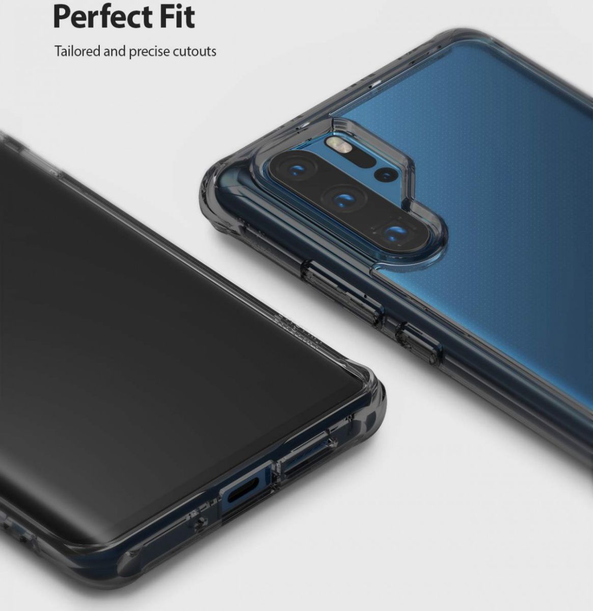 Ringke Fusion Huawei P30 Pro Hoesje Zwart afbeelding 4