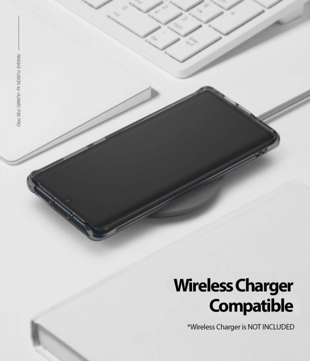 Ringke Fusion Huawei P30 Pro Hoesje Zwart afbeelding 5