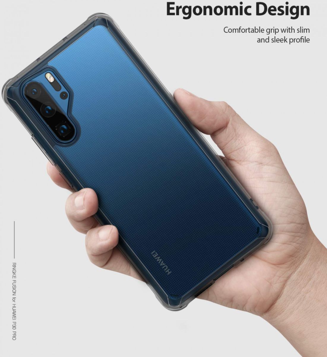 Ringke Fusion Huawei P30 Pro Hoesje Zwart afbeelding 7