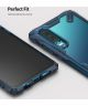 Ringke Fusion X Huawei P30 Hoesje Blauw
