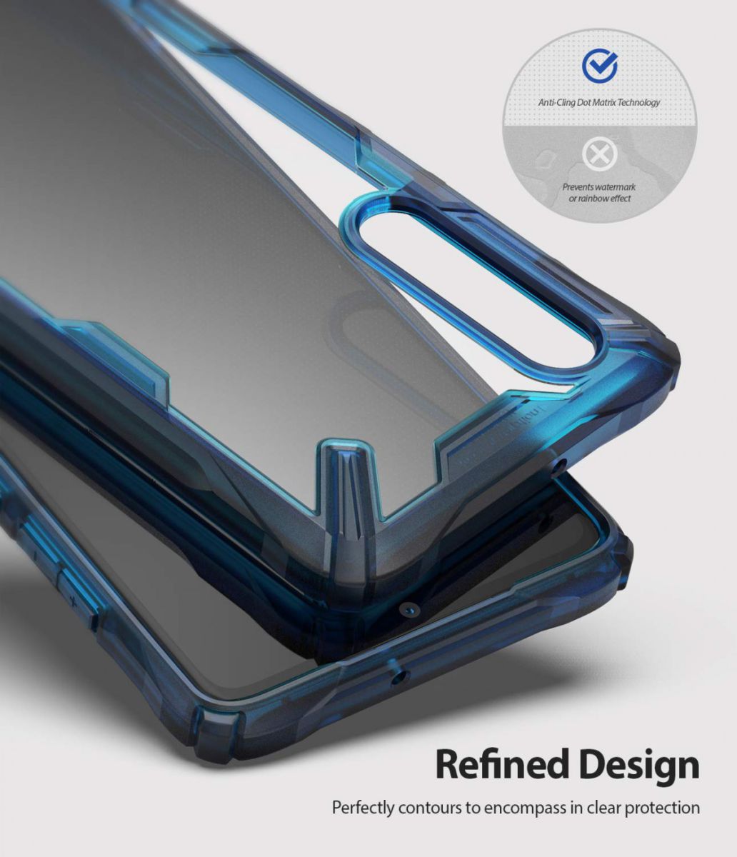 Ringke Fusion X Huawei P30 Hoesje Blauw afbeelding 4
