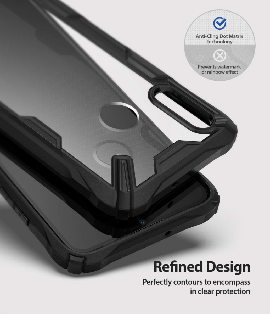 Ringke Fusion X Huawei P Smart 2019 Hoesje Zwart afbeelding 3
