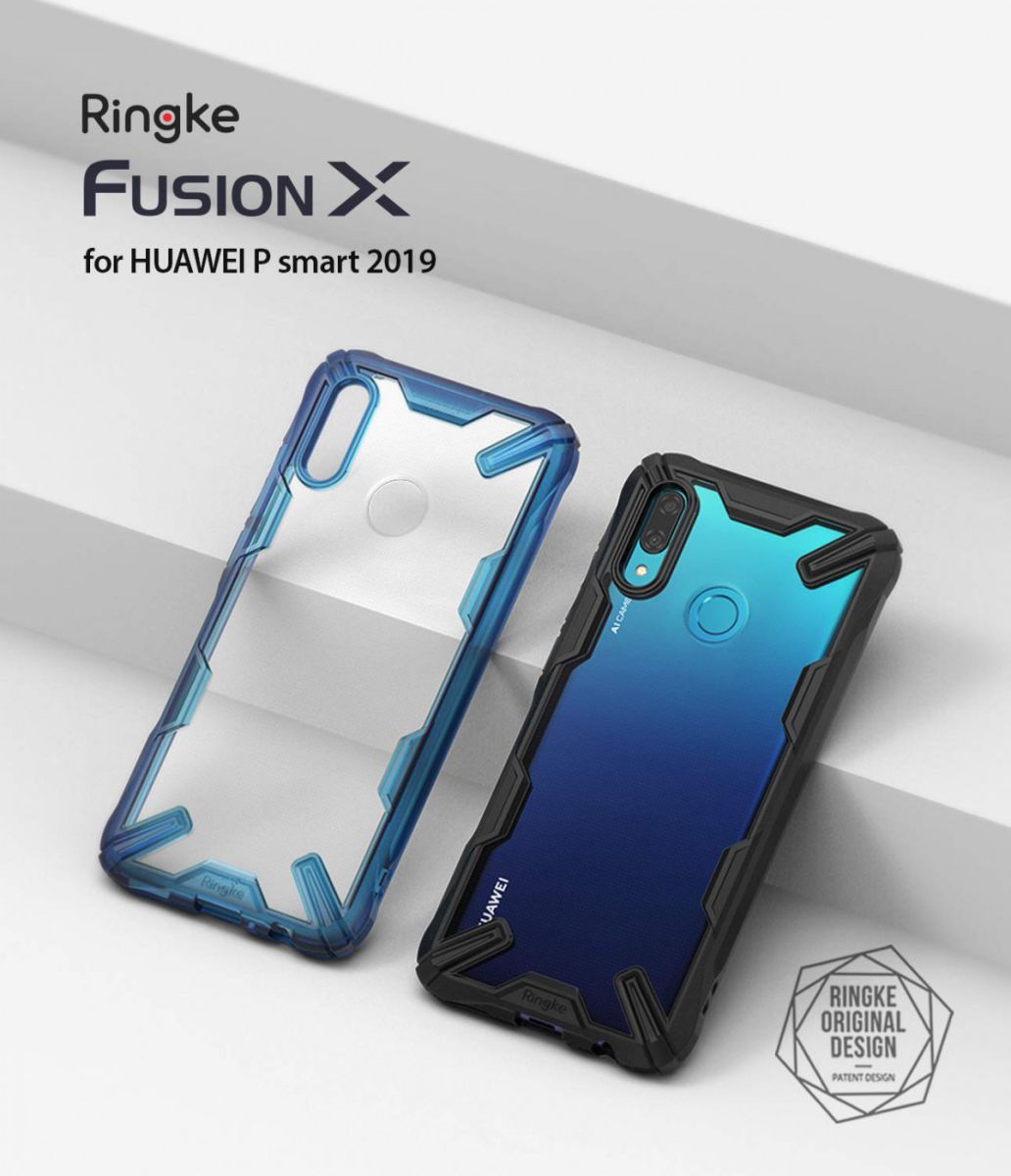 Ringke Fusion X Huawei P Smart 2019 Hoesje Zwart afbeelding 8