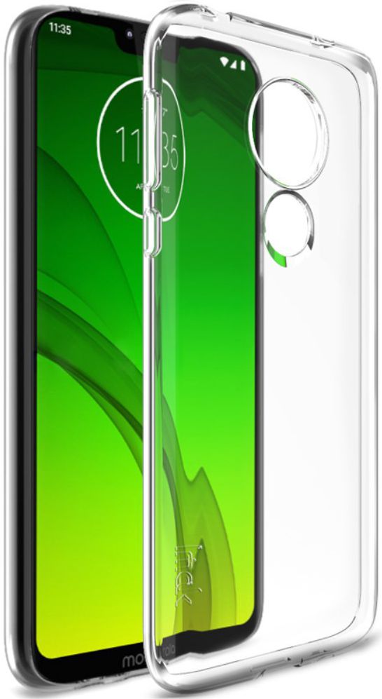 IMAK UX-5 Series Motorola Moto G7 Power Hoesje TPU Transparant afbeelding 1