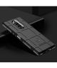 Sony Xperia 1 Anti-Shock TPU Hybride Hoesje Zwart
