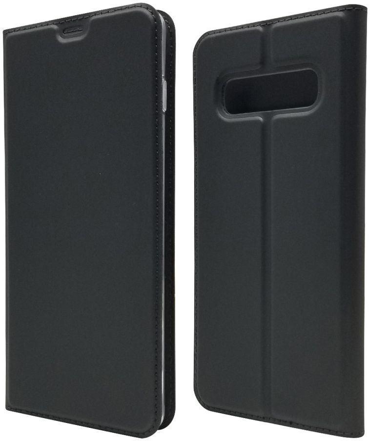 Samsung Galaxy S10 Plus Kaarthouder Hoesje Zwart afbeelding 2