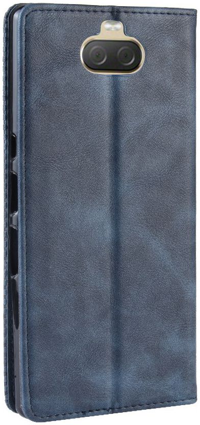 Sony Xperia 10 Vintage Portemonnee Hoesje Blauw afbeelding 6