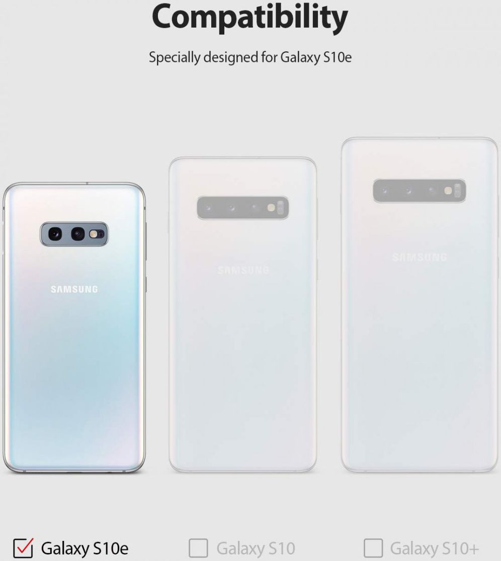 Ringke Fusion X Samsung Galaxy S10E Hoesje Camo Groen afbeelding 9