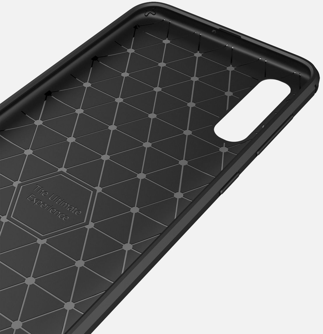 Samsung Galaxy A50 Hoesje Geborsteld TPU Rood afbeelding 9